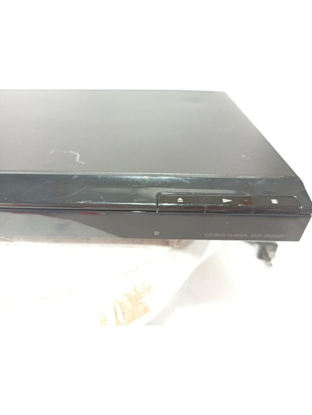 Sony DVP-SR200P DVD CD Player Progressive Scan Multi-Format MP3 Tested No Remote